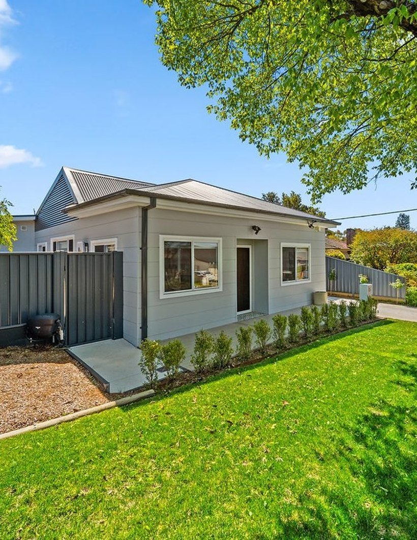 Recently repainted Canberra home exterior