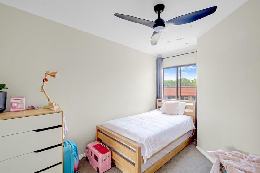 Refurbished retirement unit bedroom, Canberra
