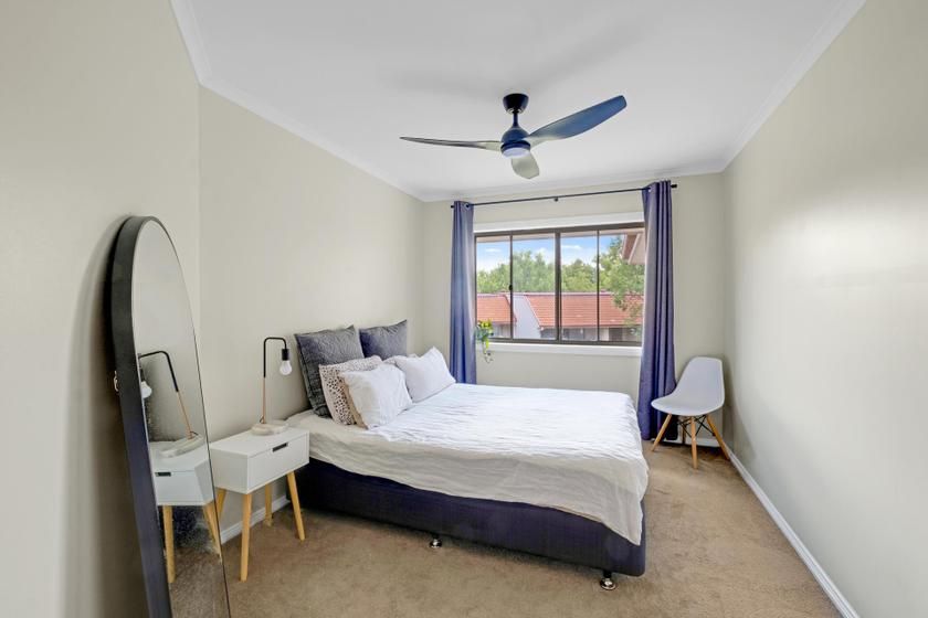 Freshly painted master bedroom in Queanbeyan